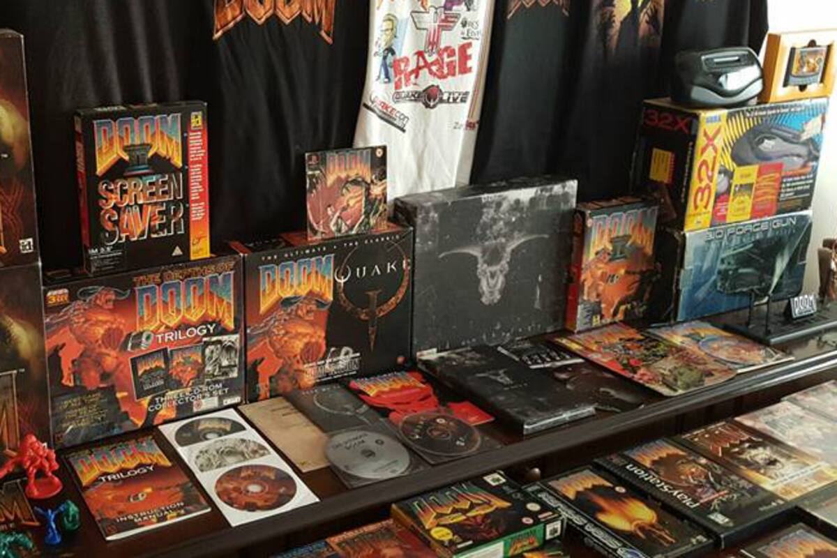 Mira esta increíble colección de DOOM