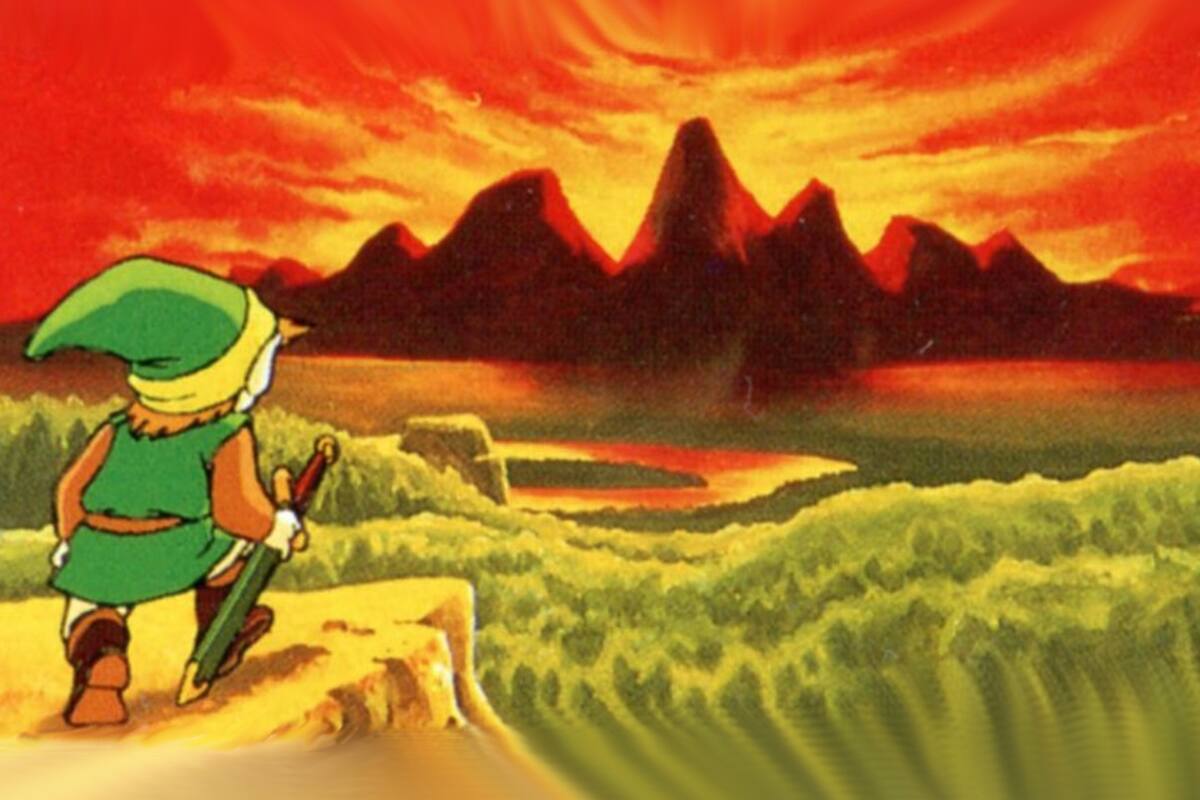 El mapa de Zelda Wii U podría ser como el del primer juego de la saga