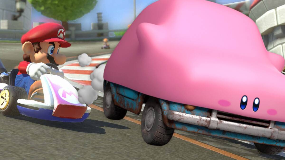 Fans creen que Kirby tiene que estar en el inevitable Mario Kart 9