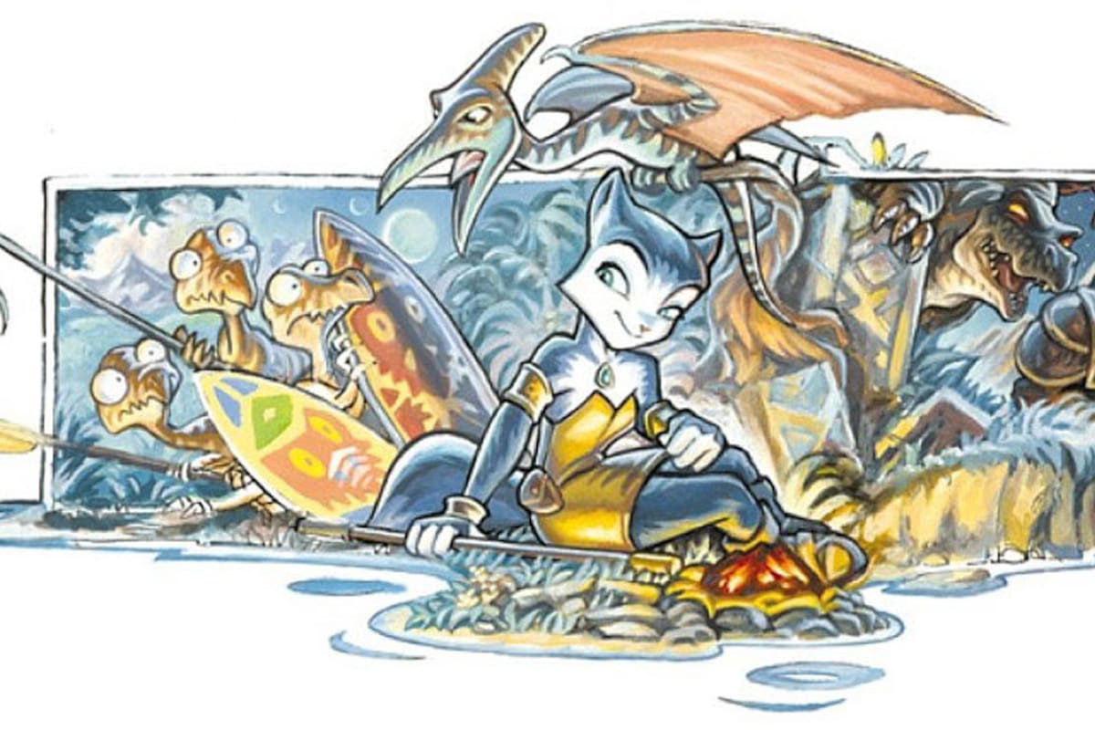 Trabajan en serie animada de Dinosaur Planet