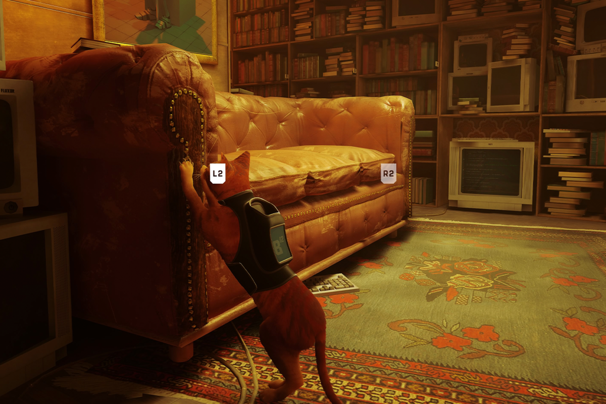 Stray: now the cat can look like Garfield with this mod