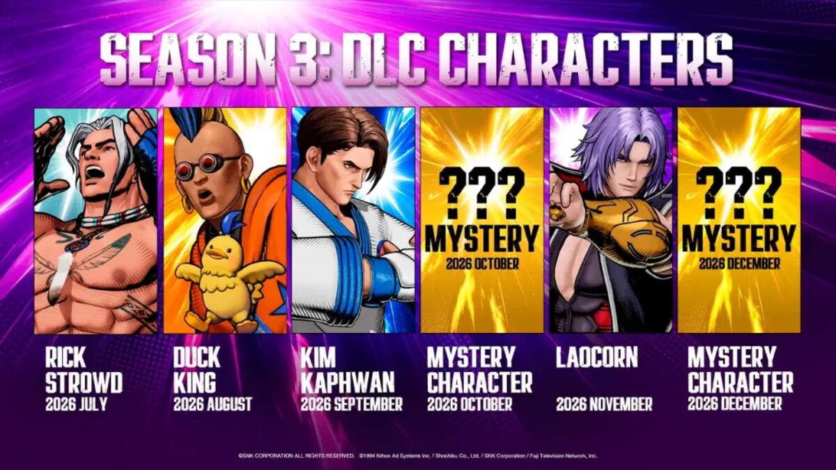 Fatal Fury: City of The Wolves Season Pass 3