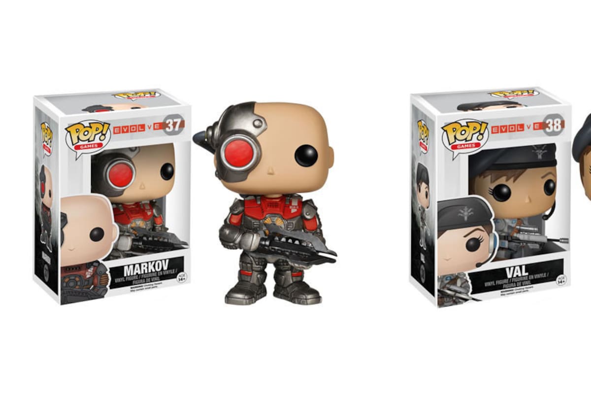 Funko anuncia juguetes de Evolve