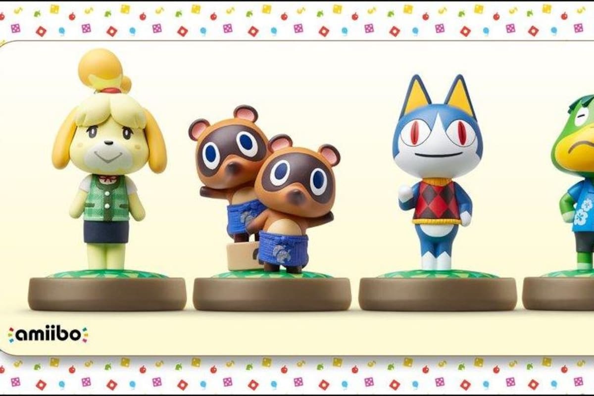 Anuncian 4 amiibo de Animal Crossing