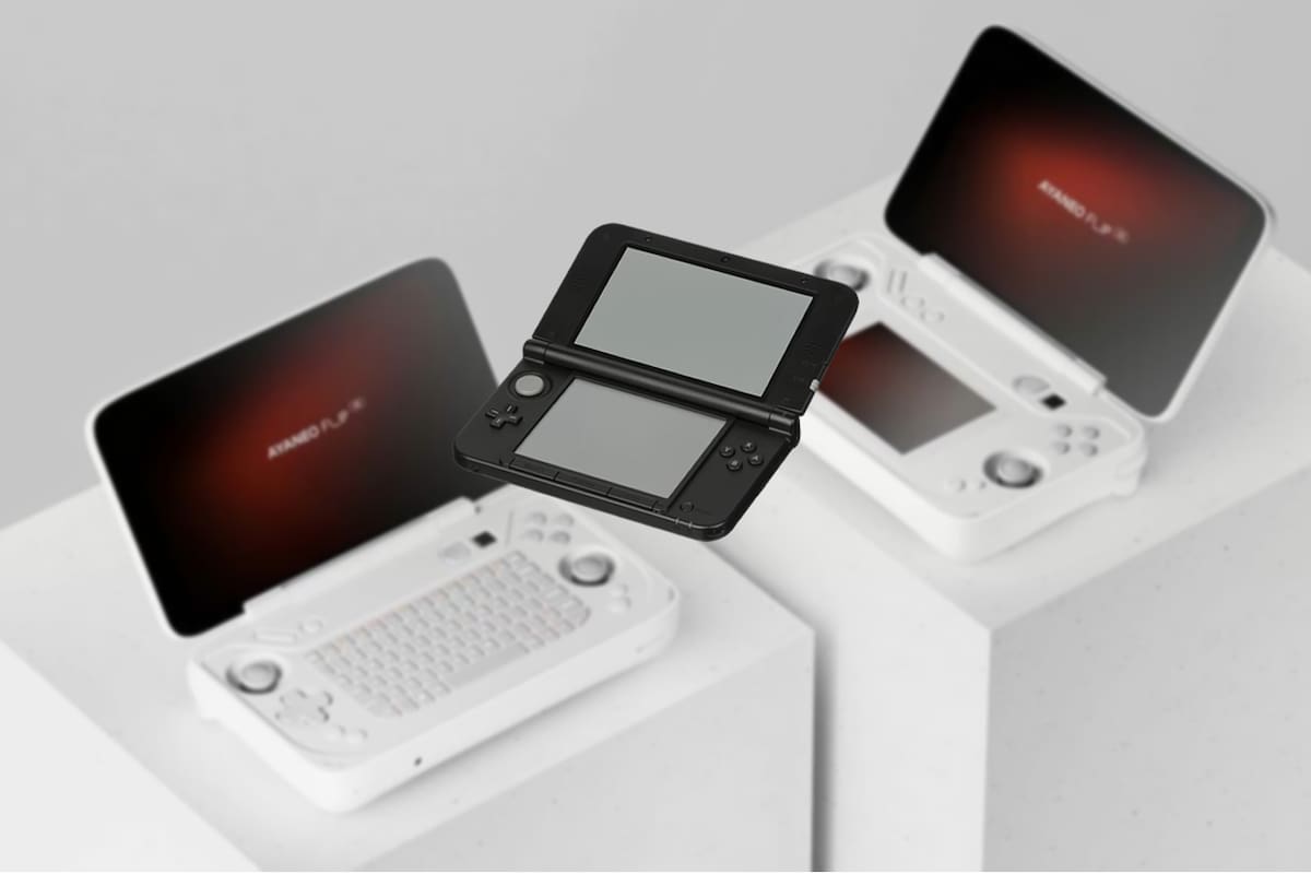 Nueva portátil luce como un 3DS, tiene Windows y corre juegos de PC a 120 fps