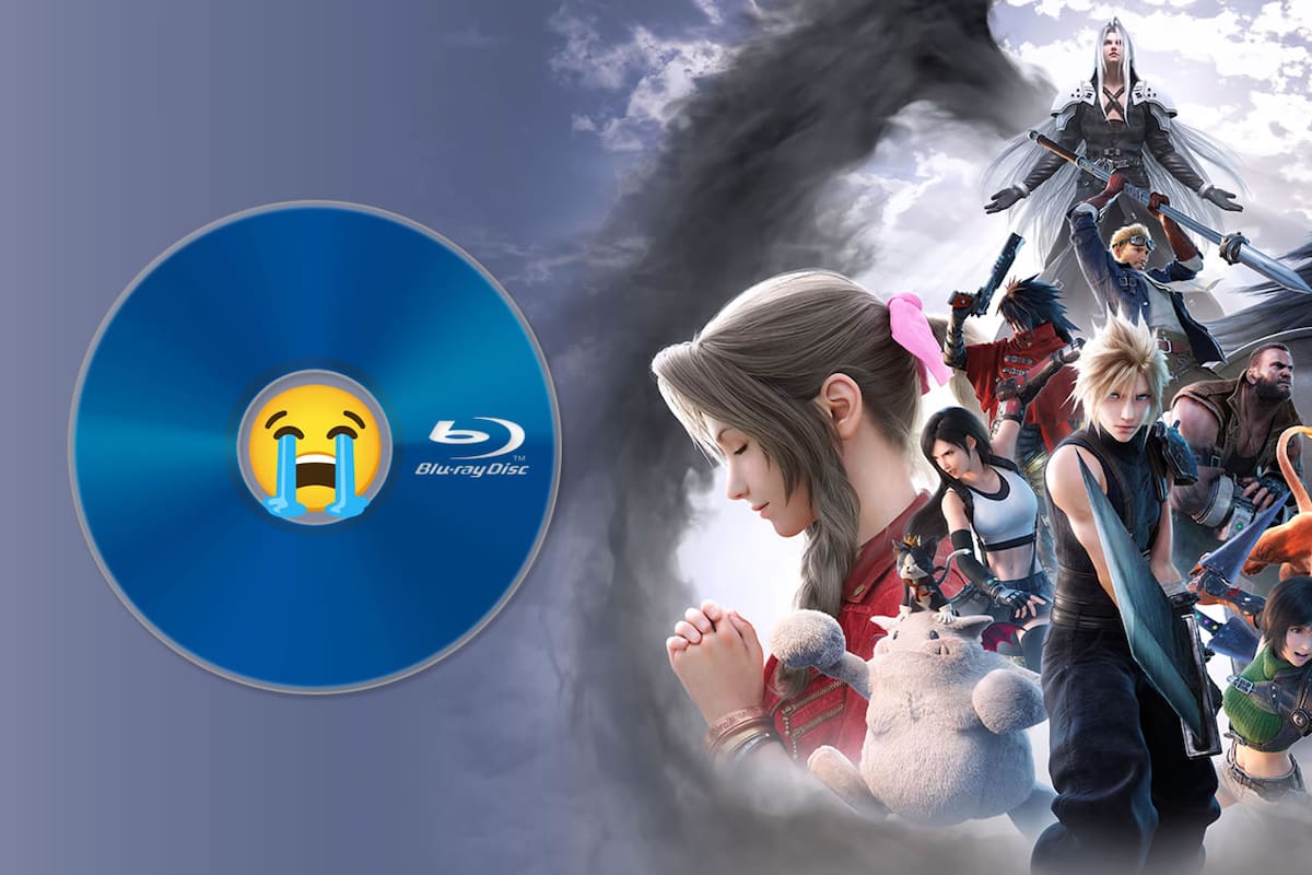 Final Fantasy VII Revelation no estará completo en el disco por esta razón y es un hecho que pondrá a temblar a la SSD de tu consola o PC