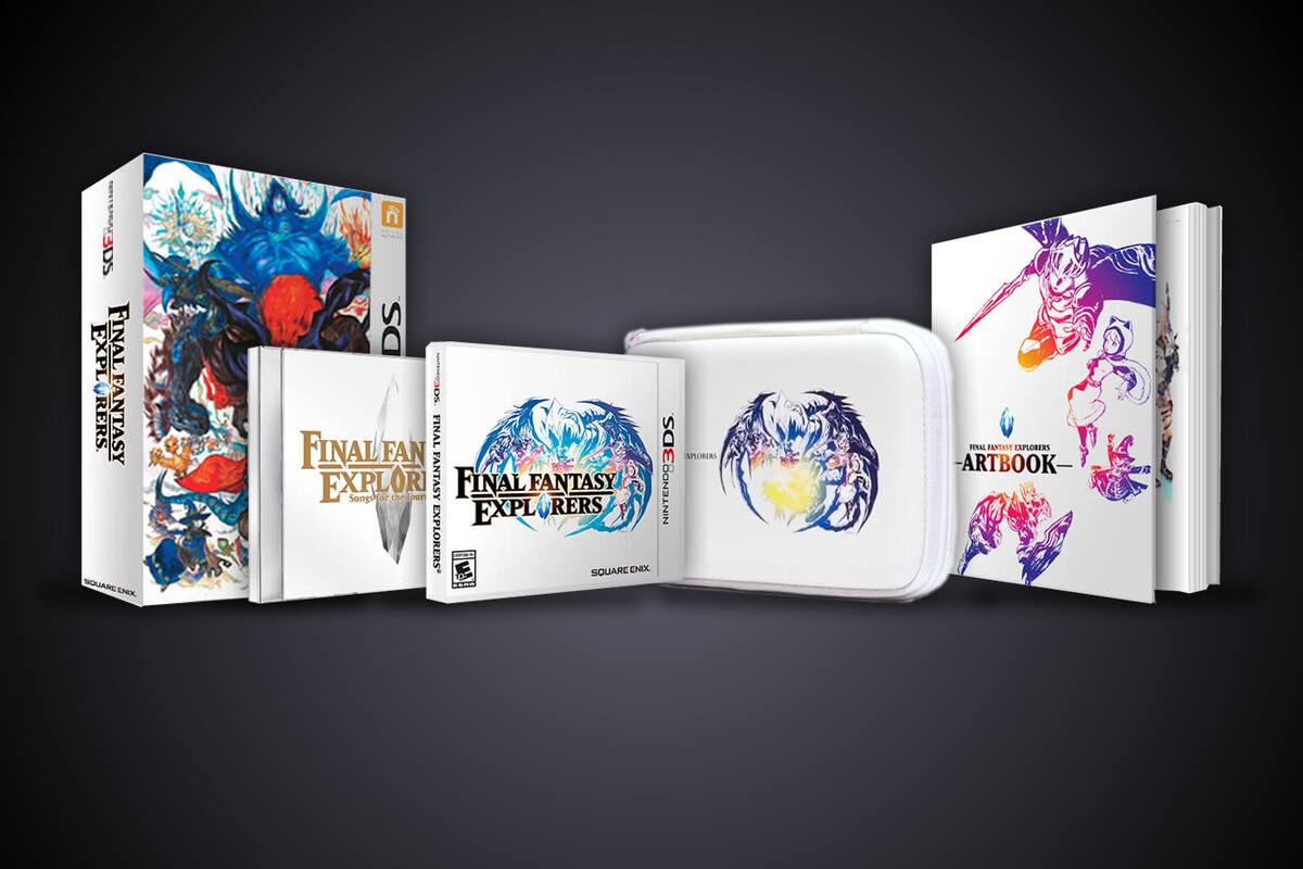 Final Fantasy Explorers. Collector's Edition
