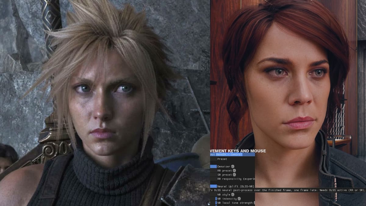 Final Fantasy VII y Control DLSS 5