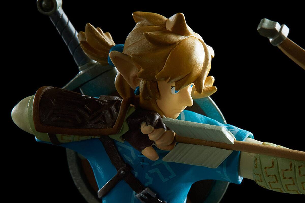 Conoce cómo fabrican la nueva figura de Link