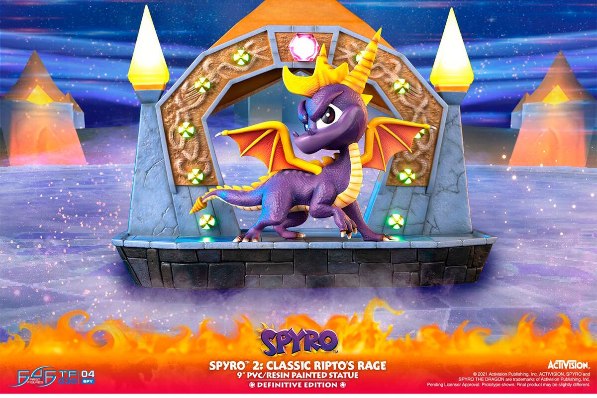 Estas increíbles figuras de Spyro the Dragon son más baratas de lo que esperarías