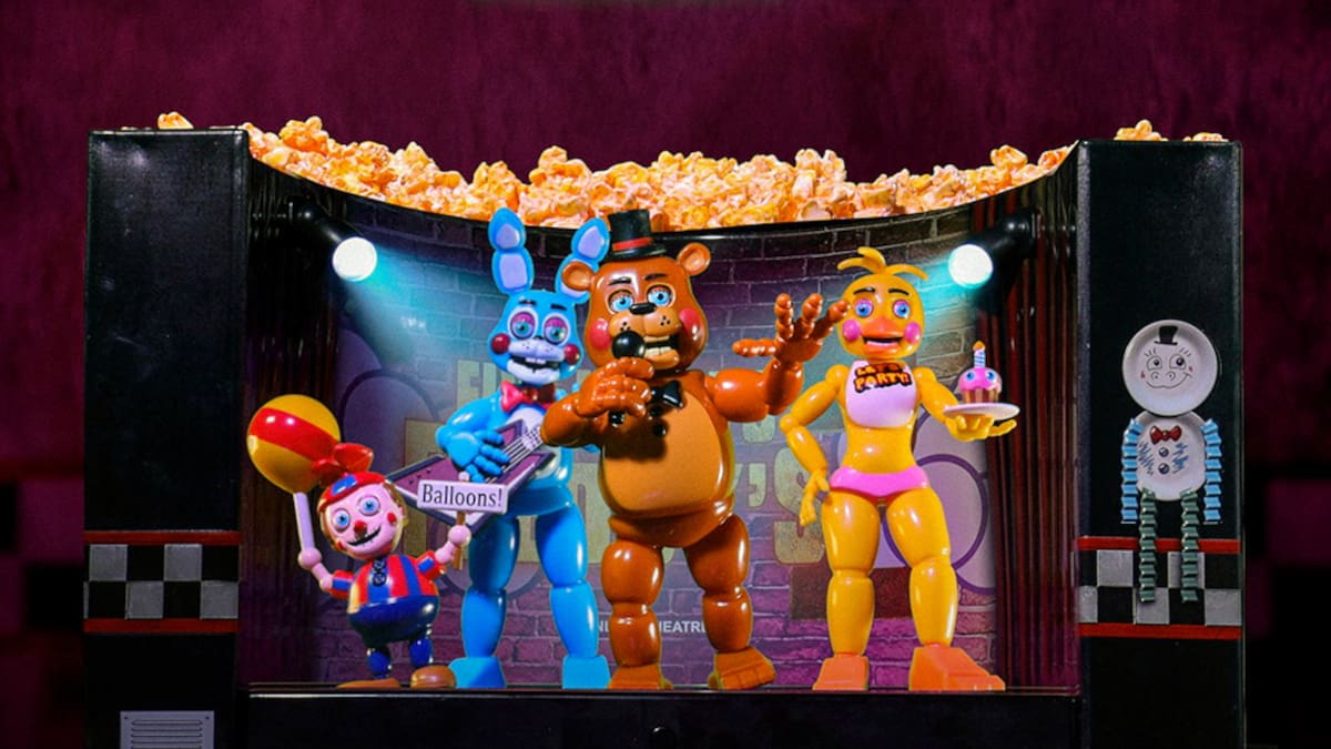 Five Nights at Freddy's 2 película palomeras vasos coleccionables cines México