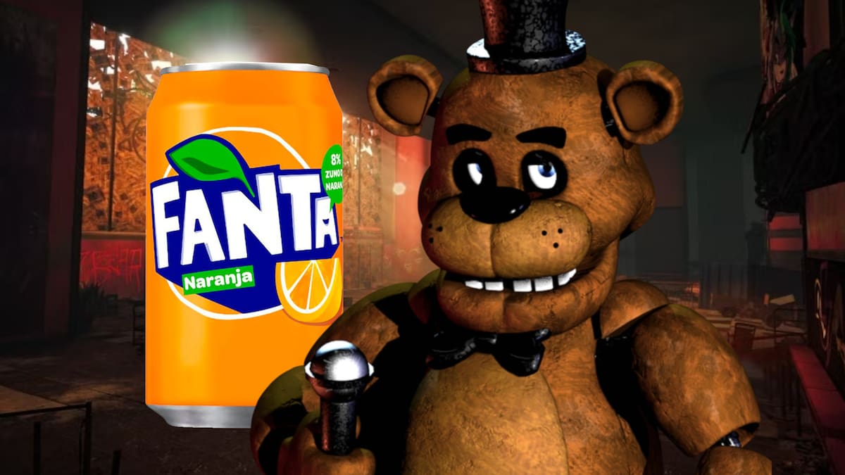 Five Nights at Freddy's FNAF latas refrescos Fanta colaboración Coca-Cola cuando México Latinoamérica