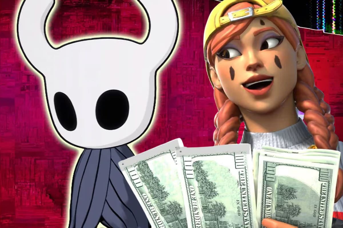 Colaboración de Hollow knight en Fortnite cuesta más que Silksong en PC, y los seguidores del metroidvania están decepcionados