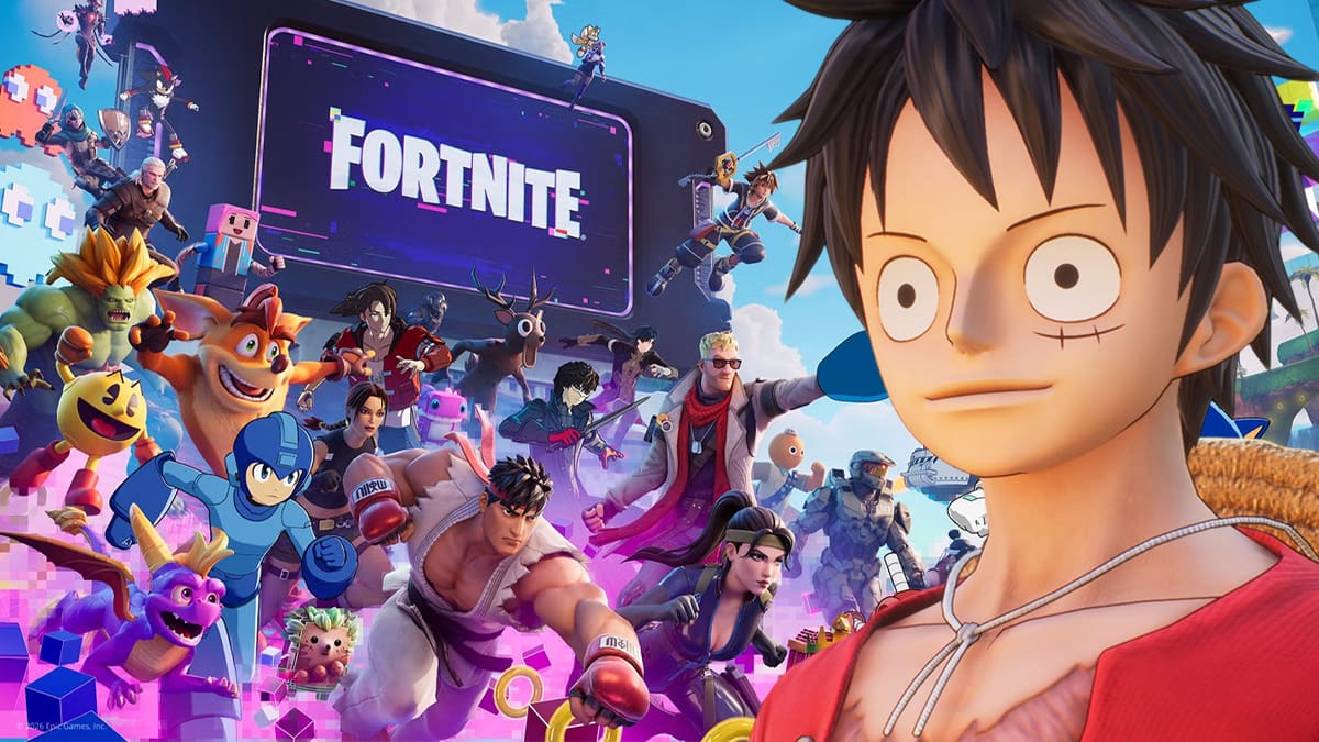 Fortnite crossover One Piece