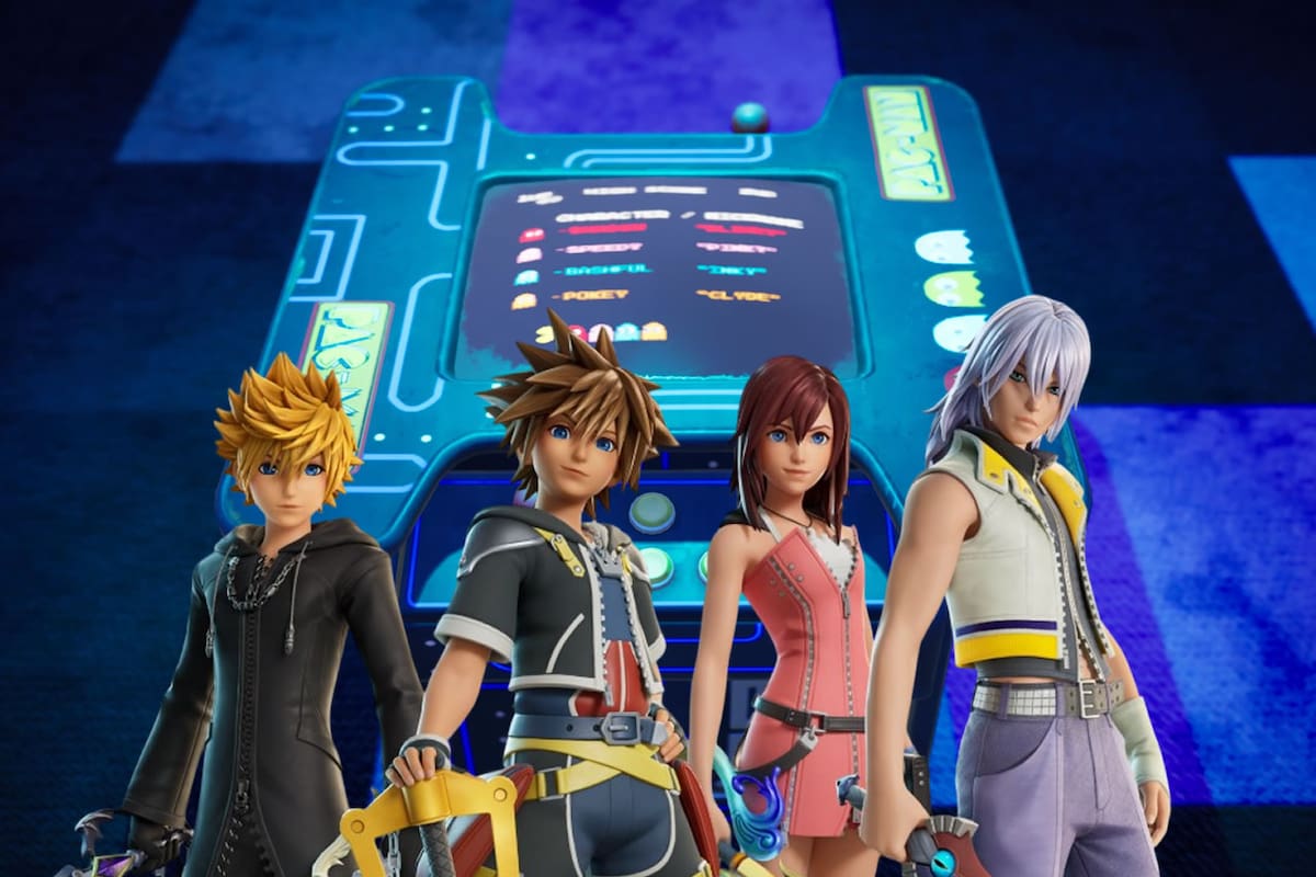Fortnite recibe a los personajes de Kingdom Hearts, pero también hay una gran sorpresa para los fans de los juegos de Arcade