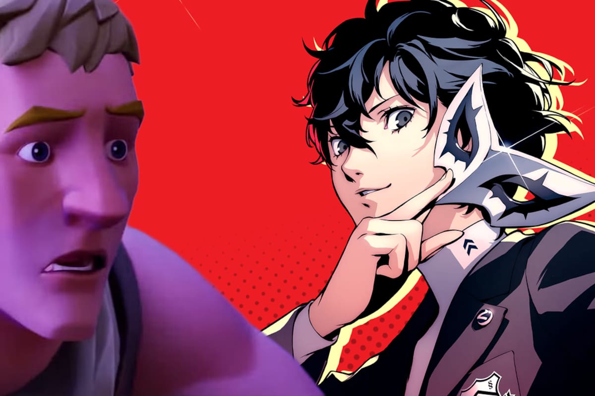 ¡Es oficial! Persona 5 llegará a Fortnite y reaviva la famosa “maldición” entre los fans
