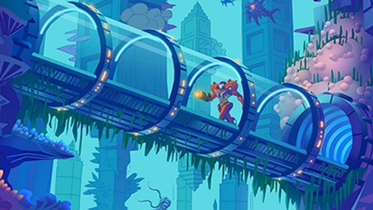 François Coutu compartió su trabajo sobre el universo de Samus Aran