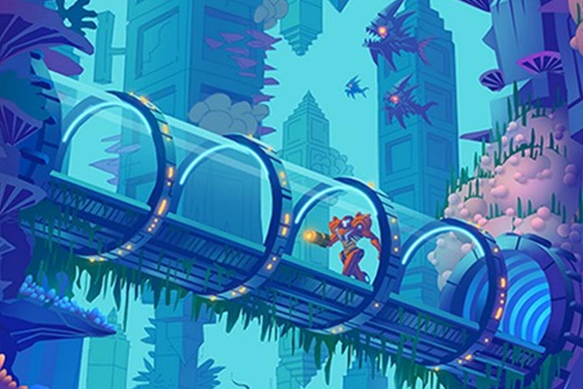 Checa estas ilustraciones realizadas por un fan de Metroid