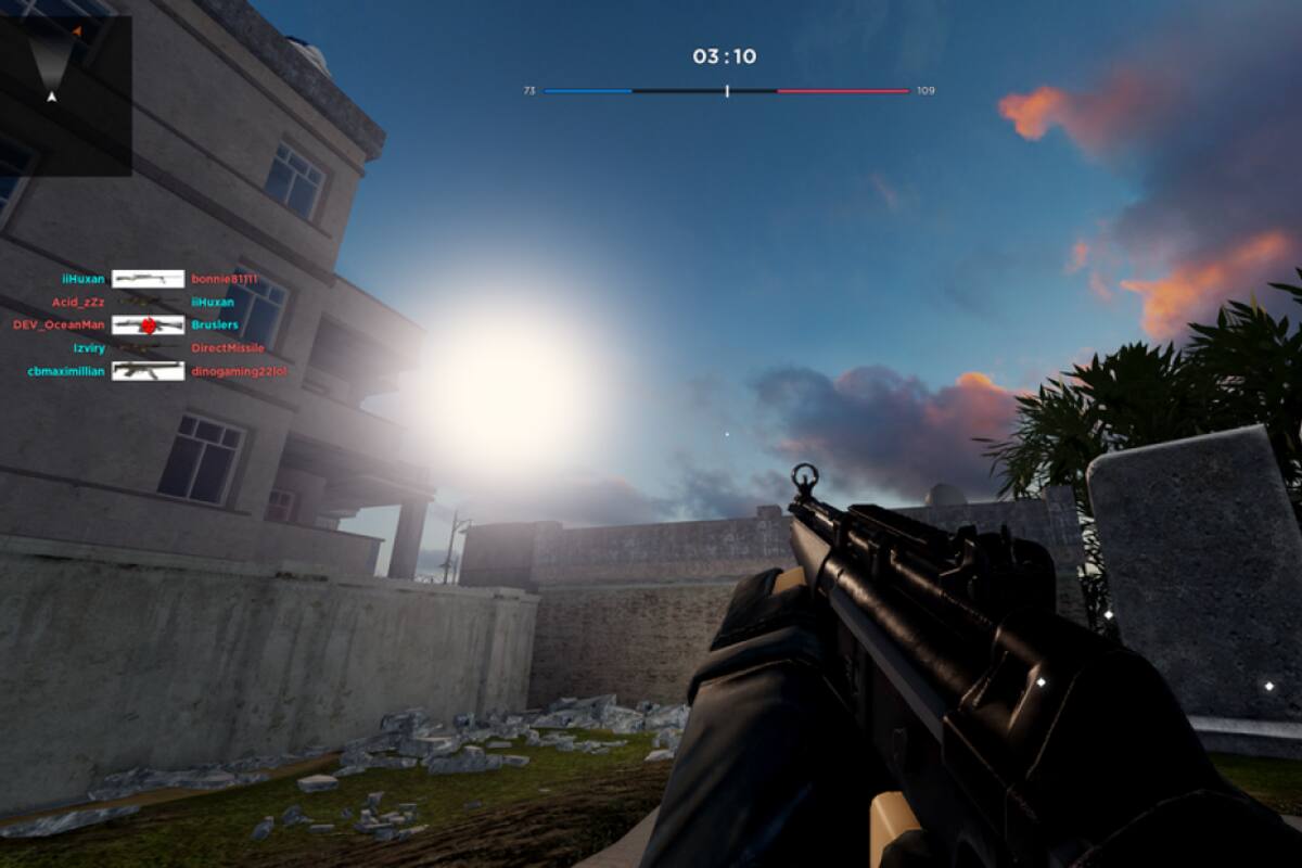 Roblox has its own popular shooter game with 10 million visits
