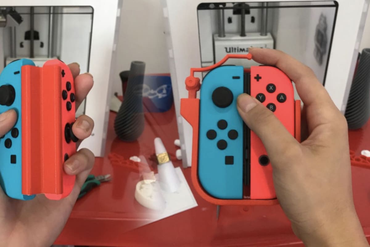 Ingeniero crea dispositivos para jugar Nintendo Switch con una sola mano