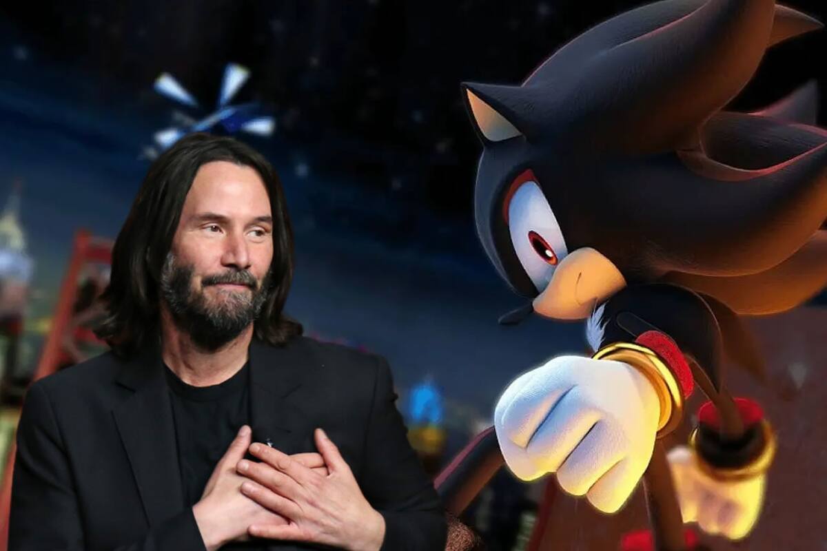 RUMOR: Keanu Reeves dará voz a Shadow en Sonic 3: La Película