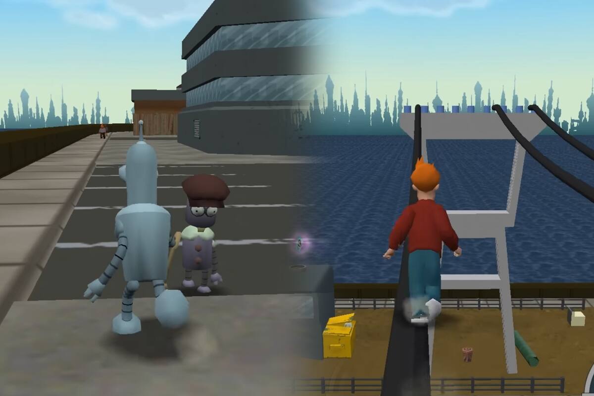 Fans transforman Simpsons: Hit & Run en un juego de Futurama y es increíble