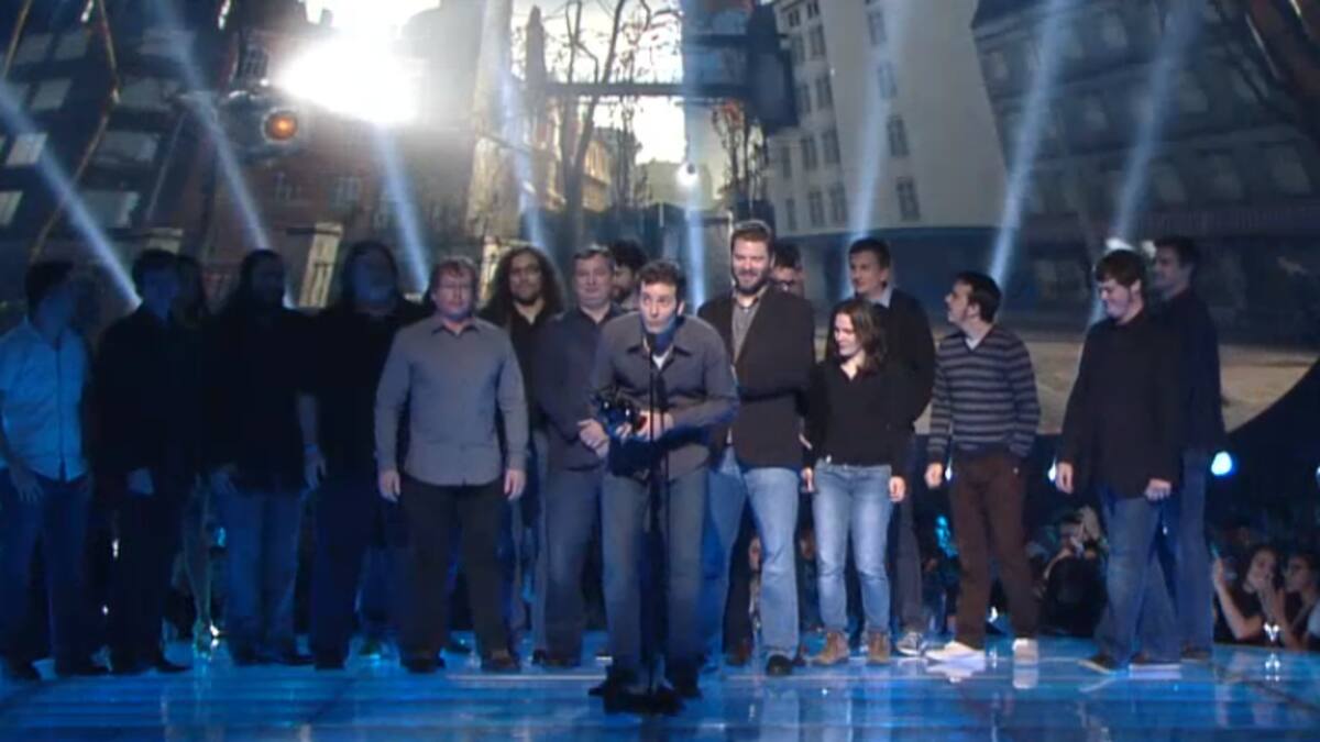 Gabe Newell sube a recoger el reconocimiento