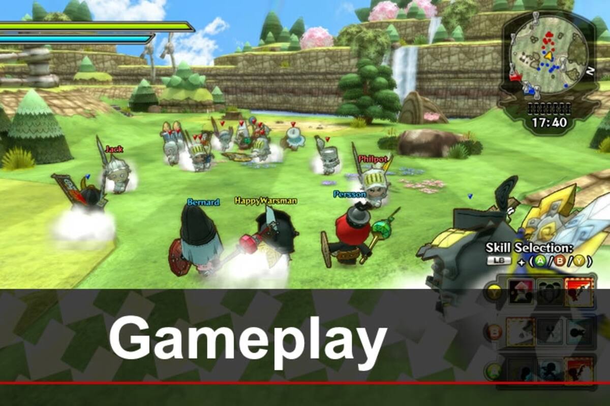 Gameplay Happy Wars