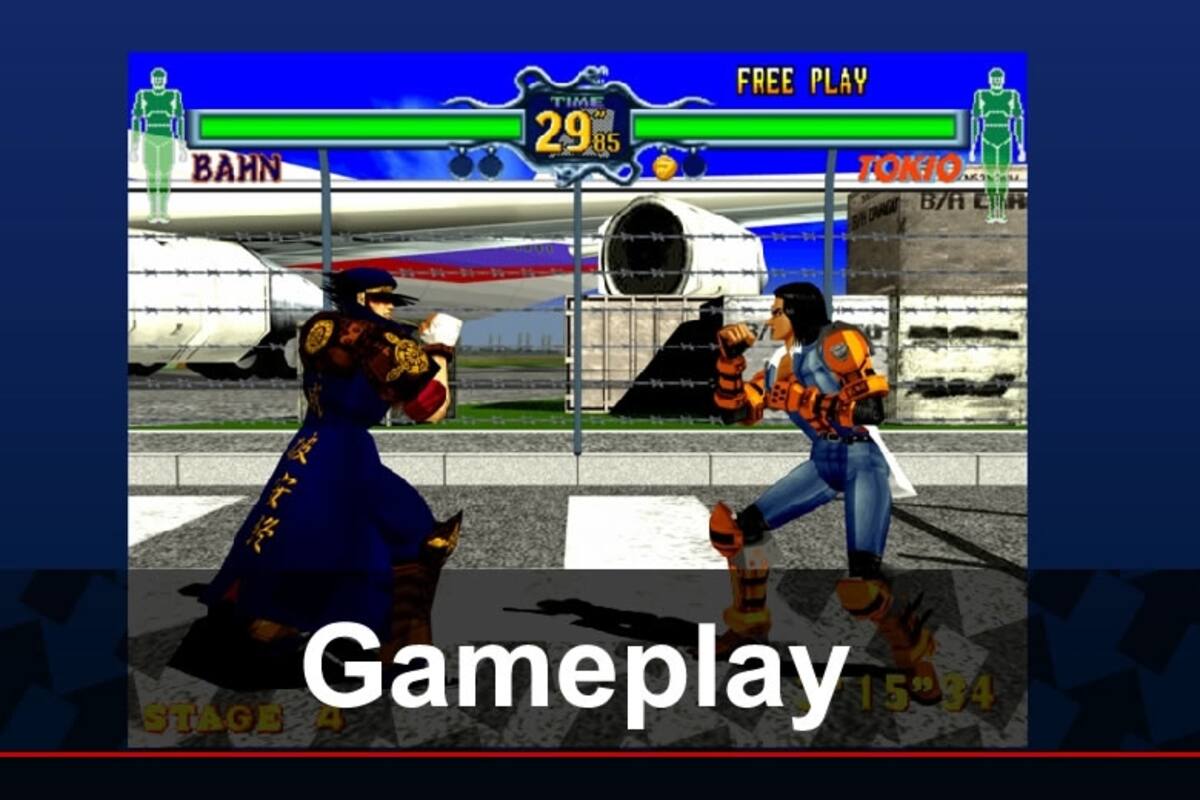 Gamplay Fighting Vipers