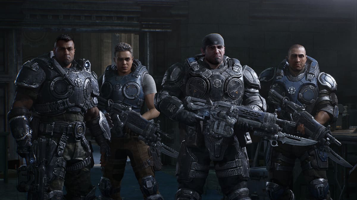 Gears of War E-Day campaña cooperativa 4 jugadores