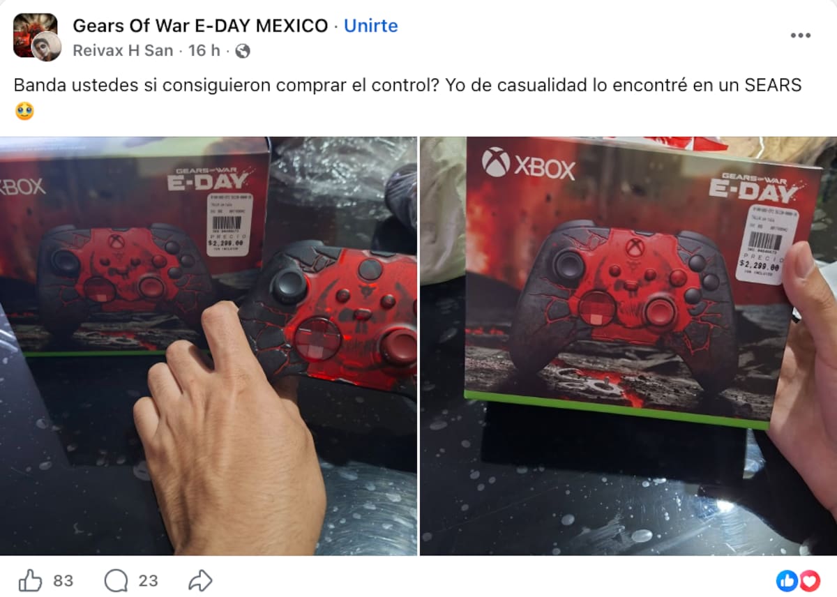 Gears of War E-Day Control