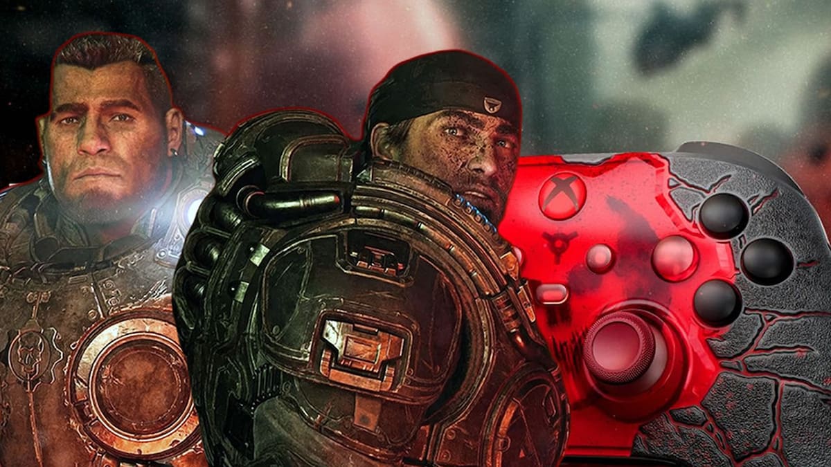 Gears of War E-Day controles edición especial.