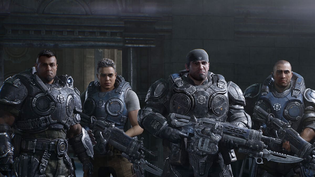 Gears of War E-Day cooperativo 4 jugadores