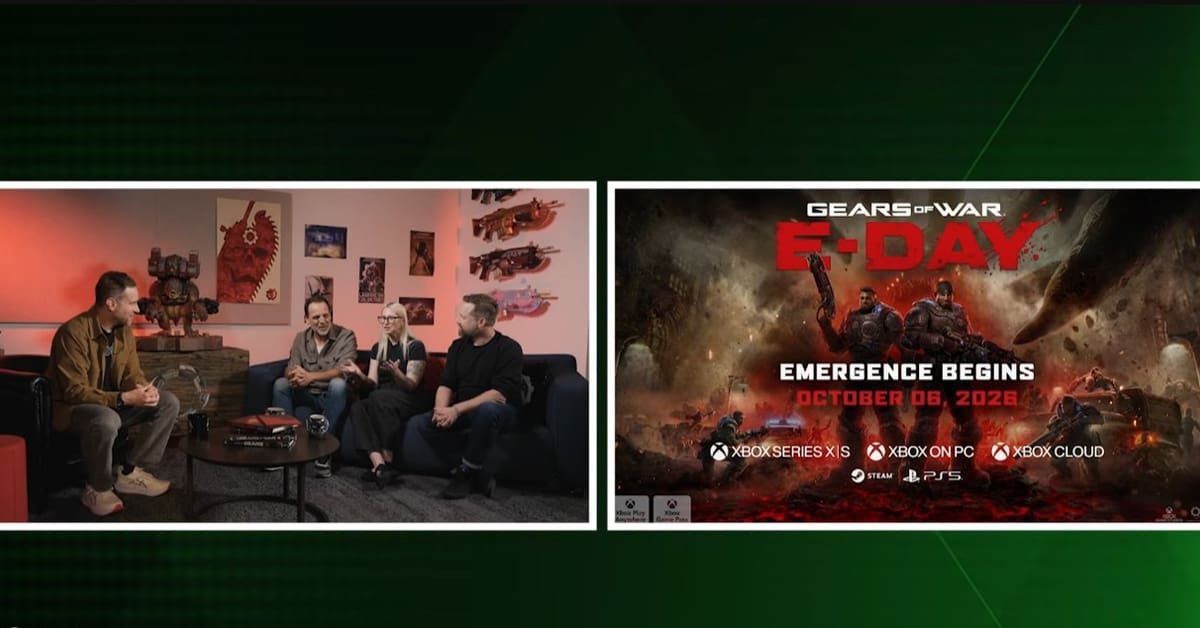 Gears of War E-Day PS5 filtración