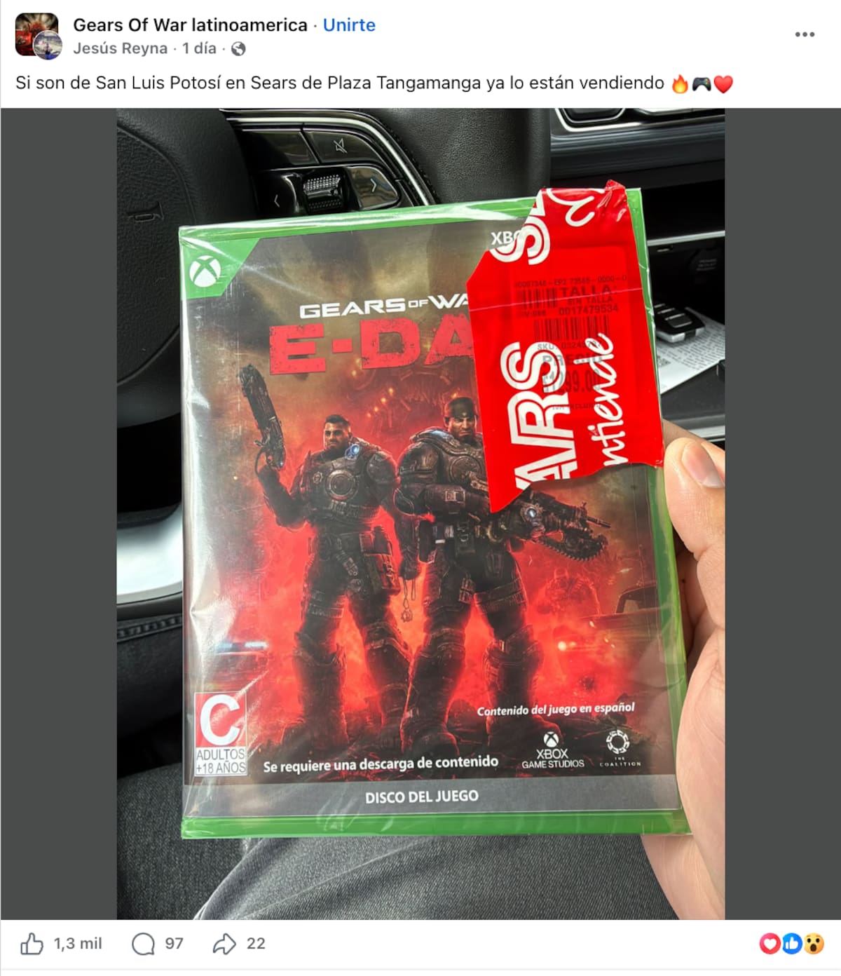 Gears of War tiendas México