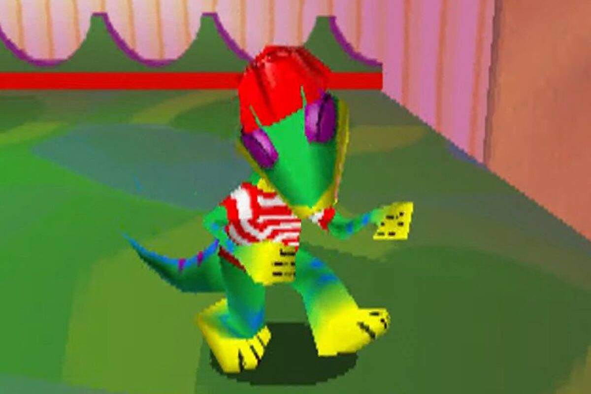 Encuentran demo de un juego cancelado de Gex; incluye un botón para flatulencias