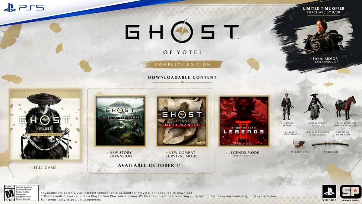 Ghost of Yotei nuevo contenido