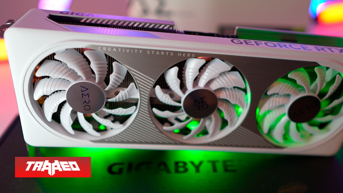 GIGABYTE - RTX4070 AERO - La dama de Blanco