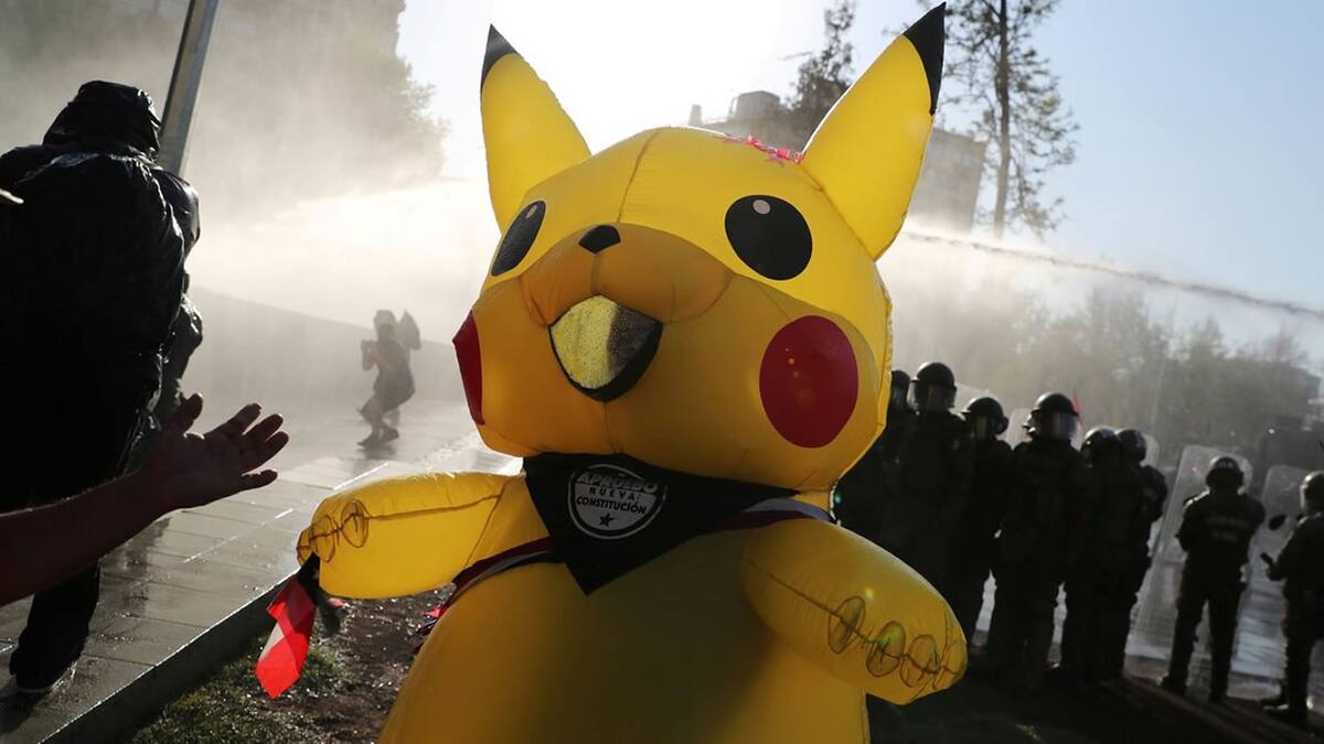 Giovanna Grandón ganó notoriedad en 2019 haciendo uso de una botarga del icónico Pokémon