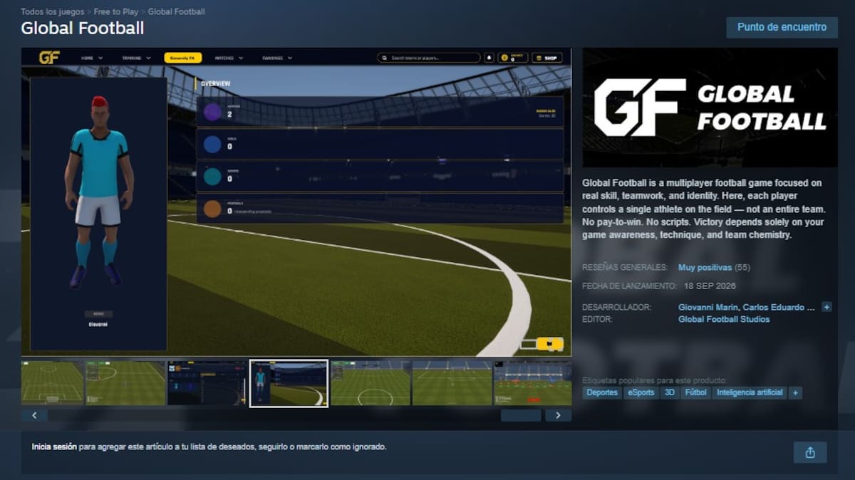 Global Football Steam