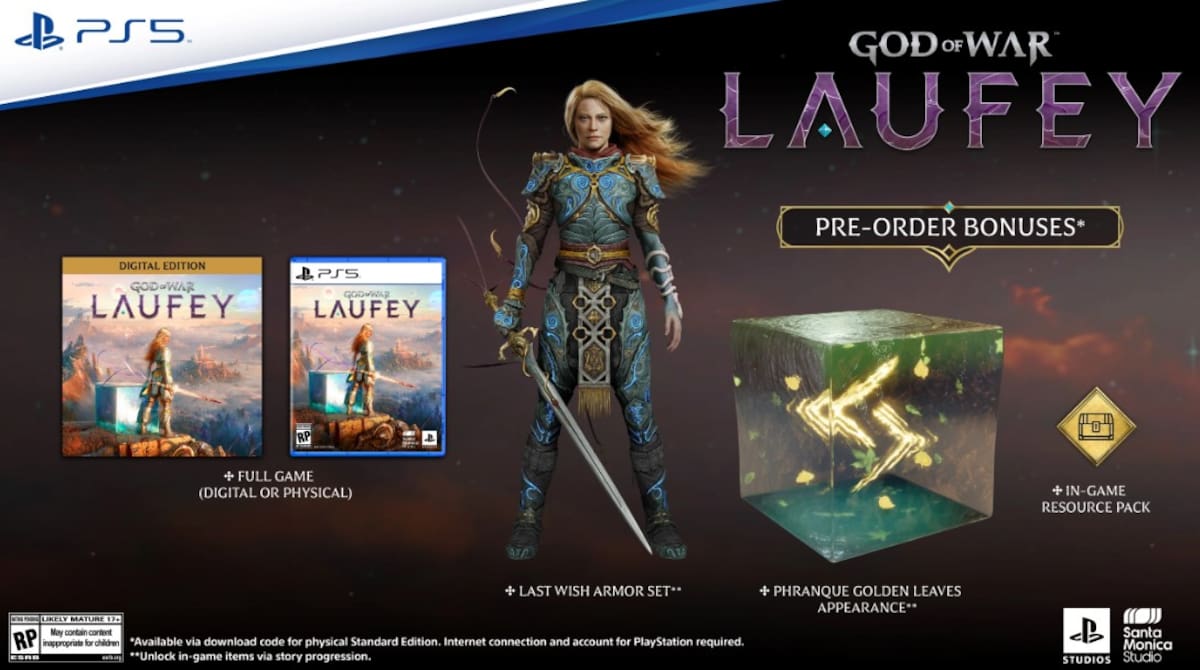 God of War Laufey edición estándar