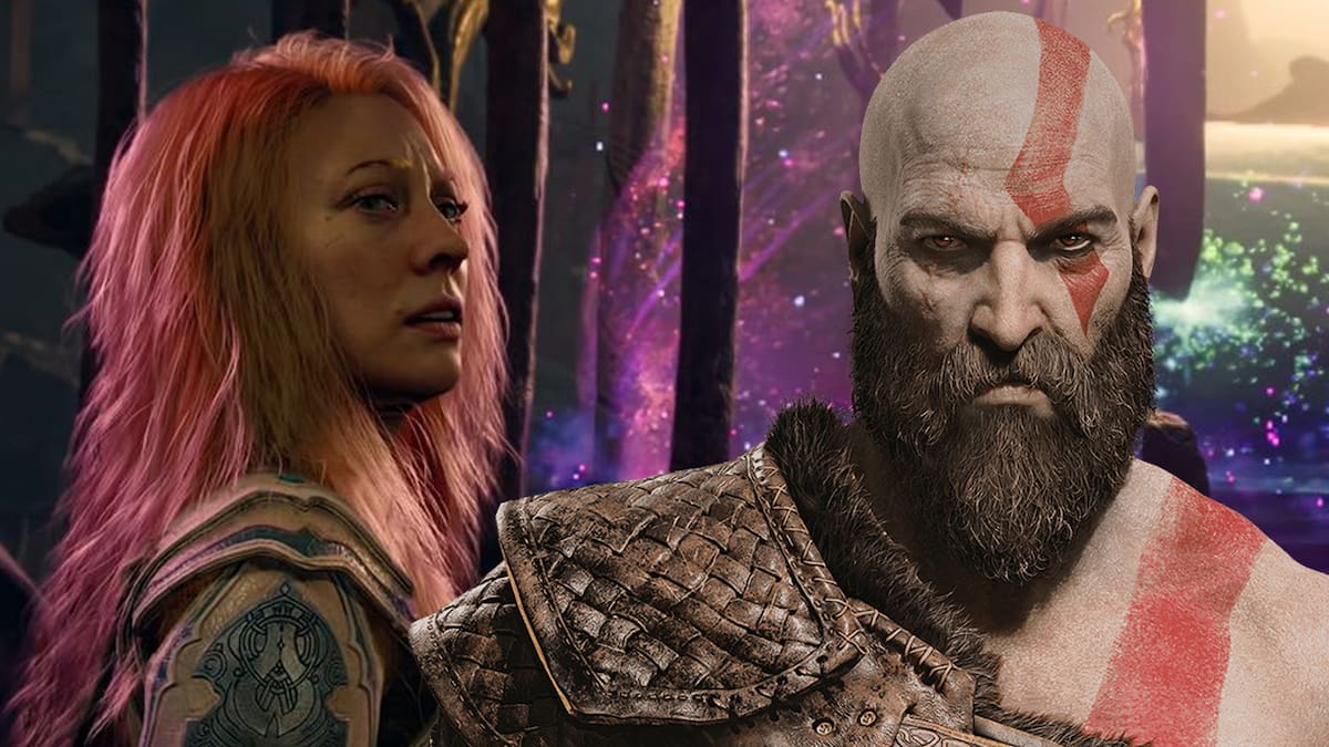 God of War Laufey Kratos y Faye