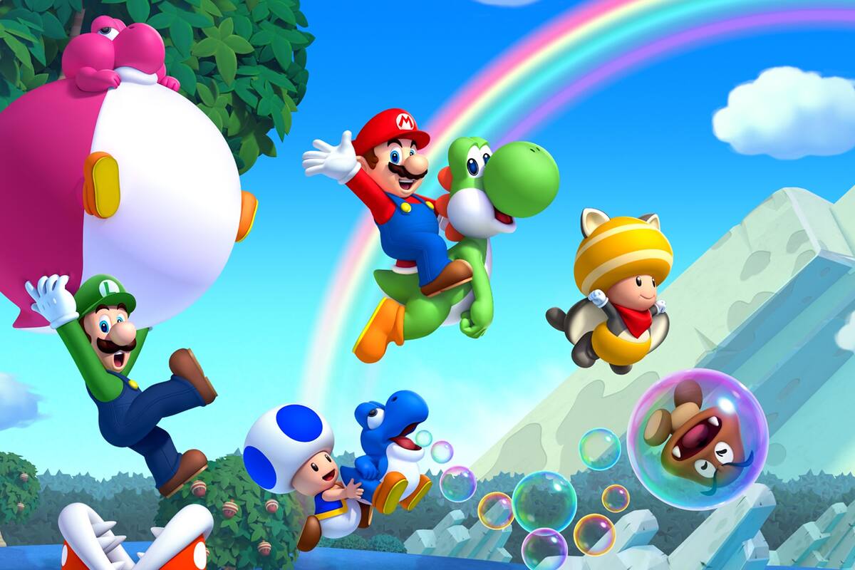 Golpea el techo como Mario Bros.