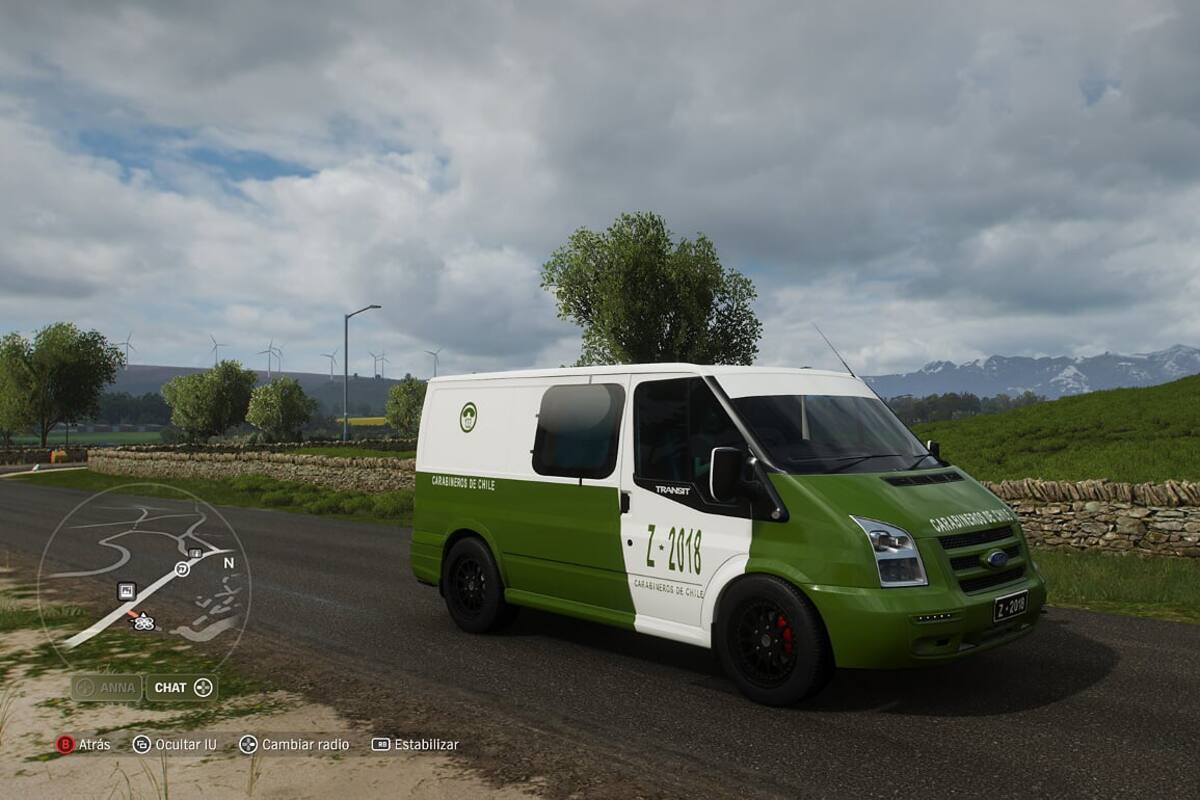 Chileno crea aspecto de Carabineros para Forza Horizon 4