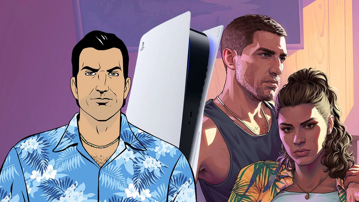 Grand Theft Auto VI parodia PS5 juegos clásicos