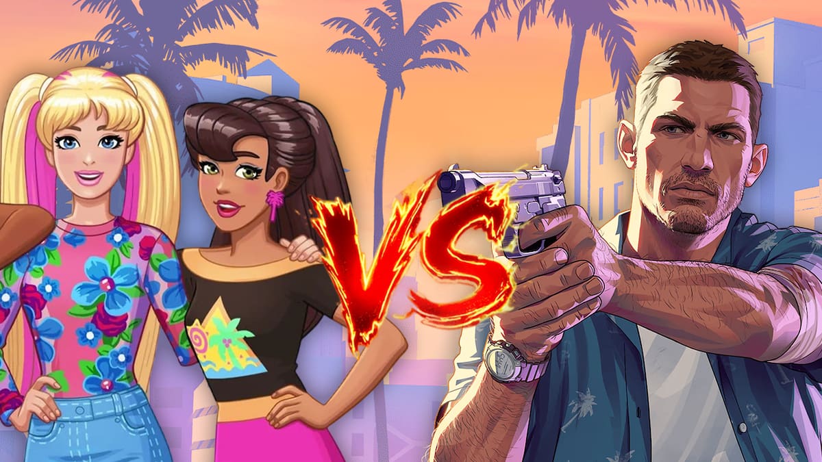 Grand Theft Auto VI vs juego Barbie