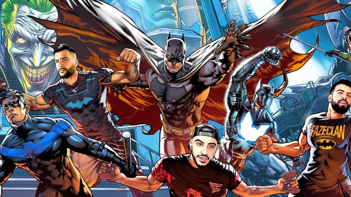 Grandes figuras de los deportes electrónicos compartirán página con Batman y otros héroes
