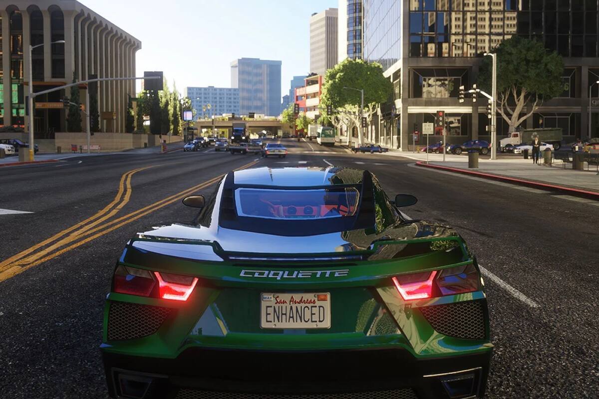 Modder Spent 10,000 Hours Making GTA V Look Photorealistic