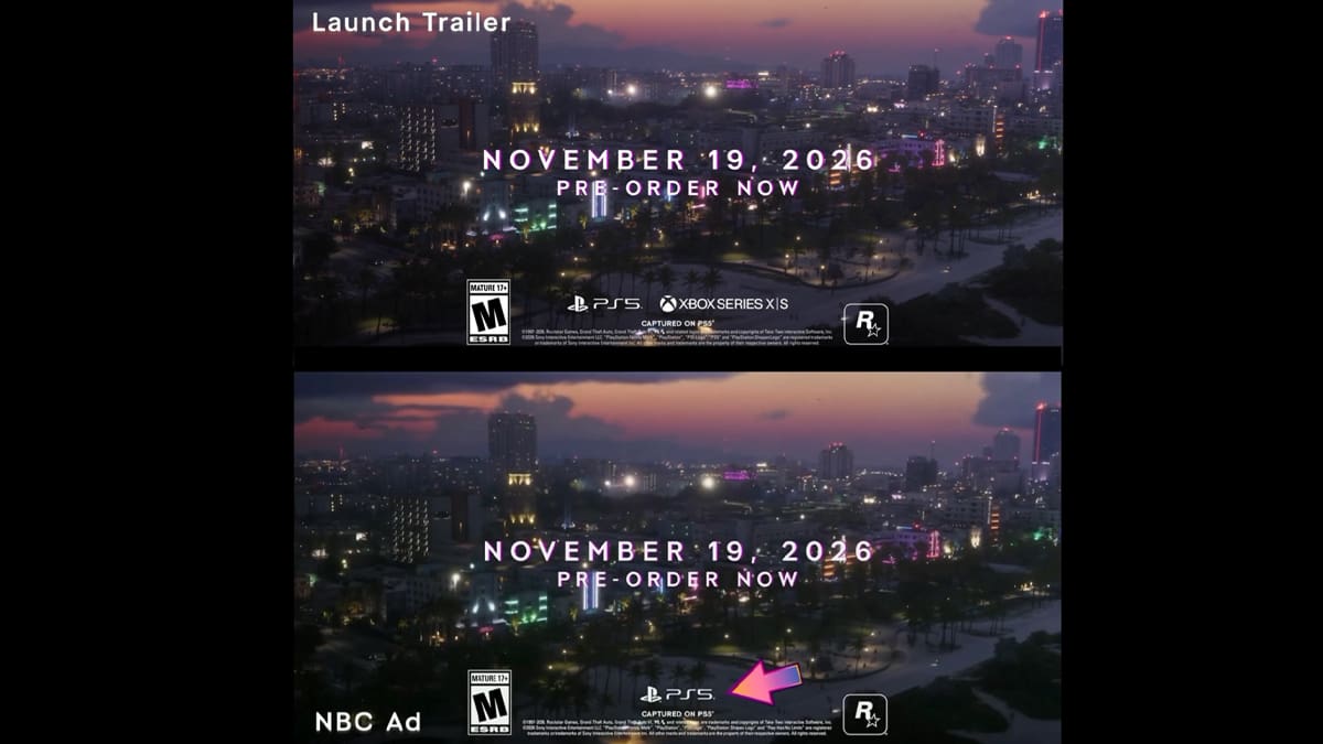 GTA VI comercial TV
