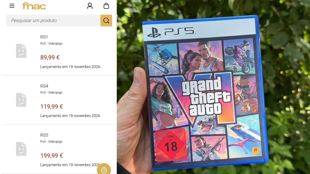 GTA VI filtración tienda FNAC